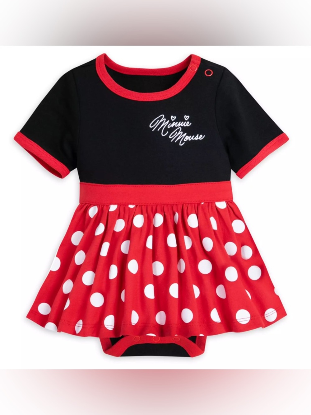 Disney Parks Minnie Mouse Icon Bodysuit for Baby - GUC